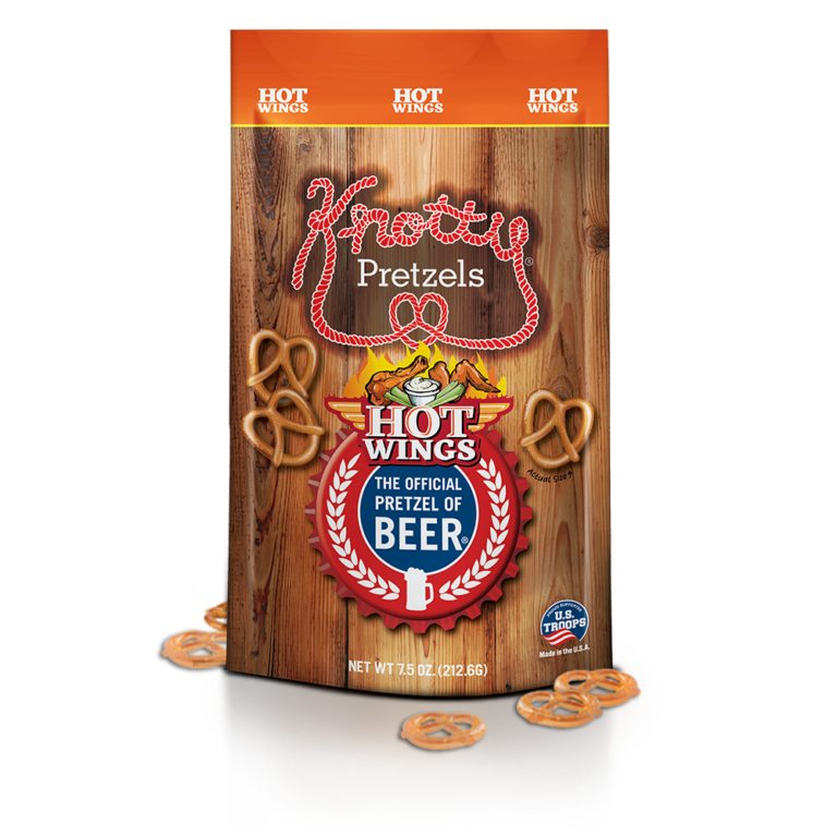 HOT WINGS (6PK) Knotty Pretzels