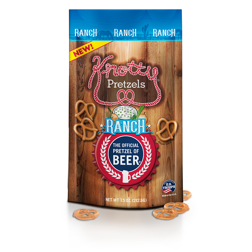 RANCH 6PK Knotty Pretzels